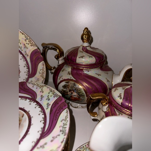 Antique Porcelain large China Set from the USSR Volkstedt - Picture 7 of 16